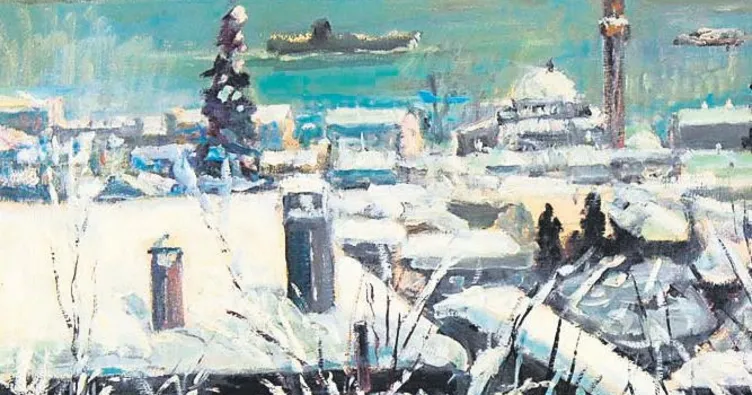 Soğuktu ve kar yağıyordu