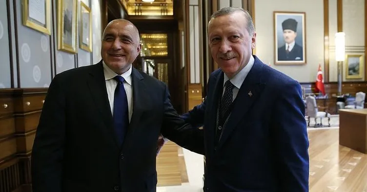 Cumhurbaşkanı Erdoğan’ın, Bulgaristan Başbakanı Borisov’u kabulü başladı