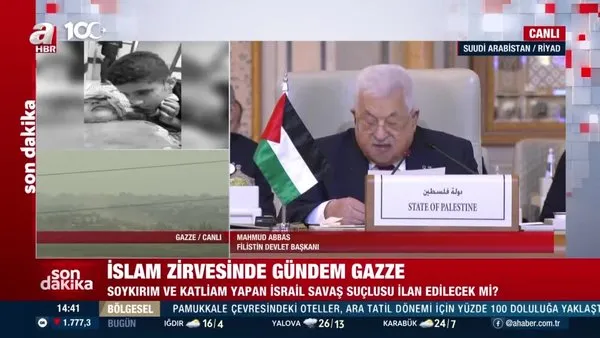 Filistin Devlet Başkanı Abbas: 