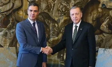 Son dakika: Başkan Erdoğan’dan Gazze diplomasisi! İspanya Başbakanı Sanchez ile görüştü