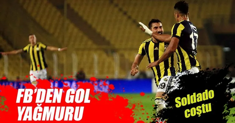 Fenerbahçe’den Sivasspor’a gol yağmuru