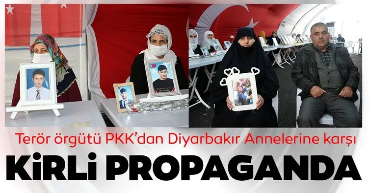 Terör örgütü PKK'dan Diyarbakır Anneleri'ne kirli propaganda