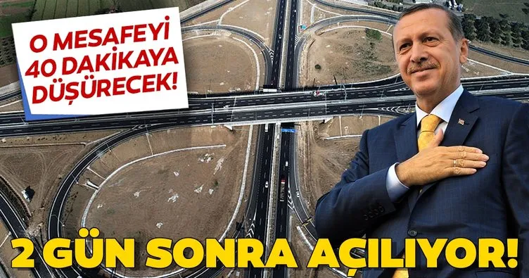 SON DAKİKA! 2 gün sonra Başkan Recep Tayyip Erdoğan açacak! İzmir-Çandarlı arası 40 dakikaya düşecek...