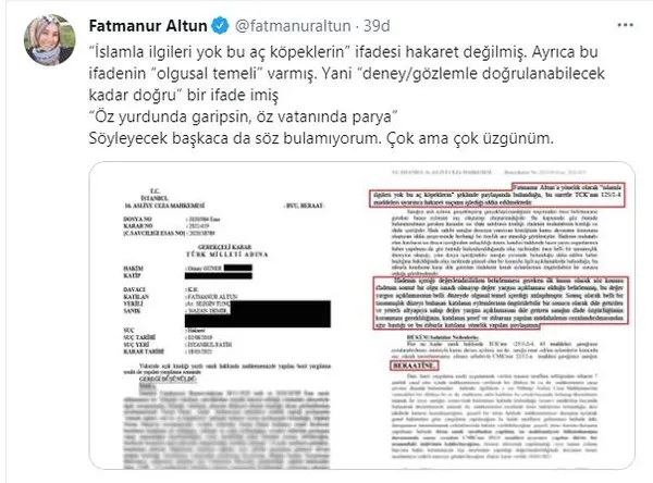 Fatmanur Altun’a