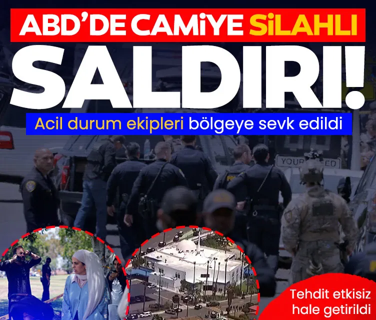 ABD’de camiye silahlı saldırı