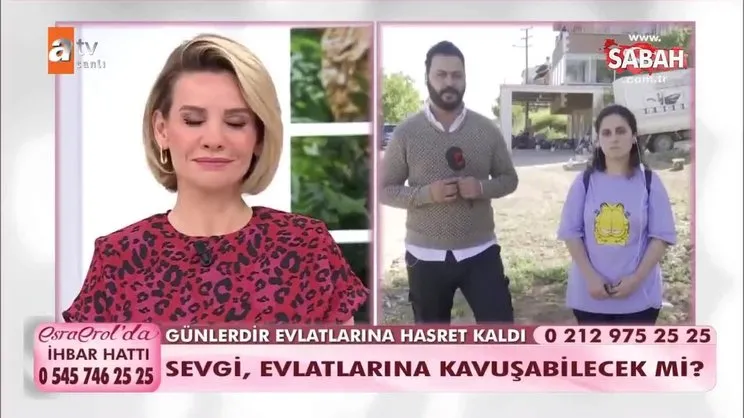 Esra Erol’un canlı yayınında mucize gerçek oldu! 20 gündür çocuklarından ayrı olan annenin kavuşma anı kameralara yansıdı! | Video