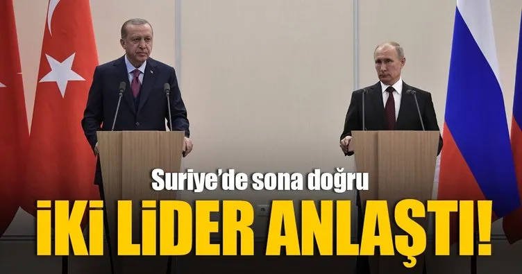 Cumhurbaşkanı Erdoğan ve Putin’den ortak basın toplantısı