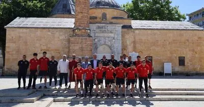 Ampute Milli Takımı Ahi duası ile uğurlandı #kirsehir