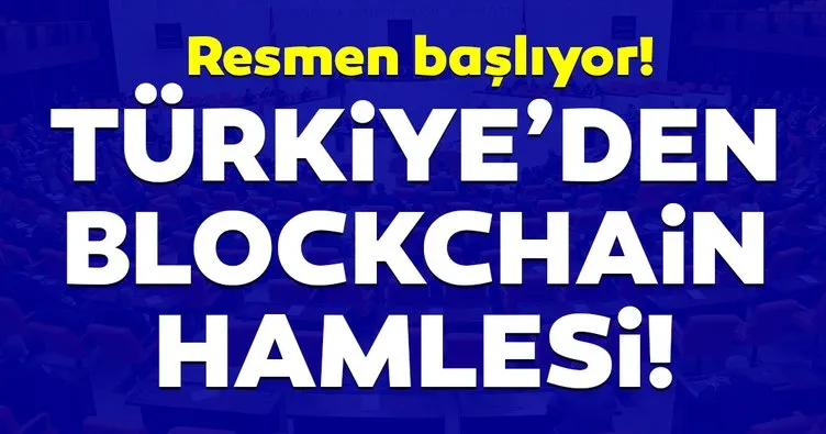 Resmen başlıyor! Türkiye’den blockchain hamlesi