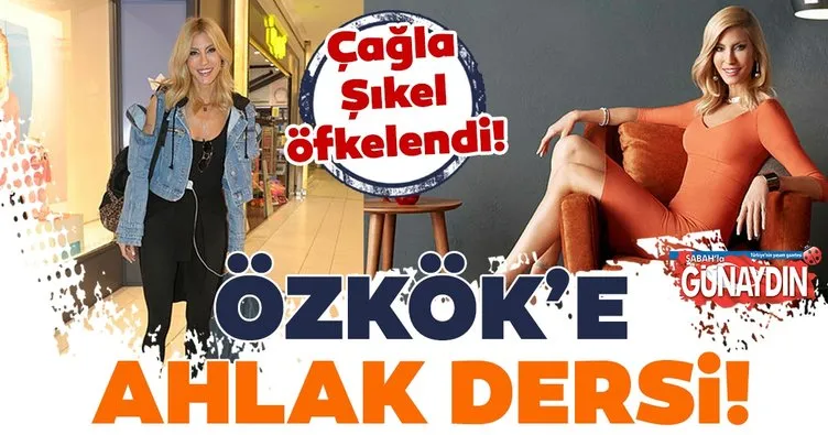 Çağla Şıkel’den yazar Ertuğrul Özkök’e sert tepki!