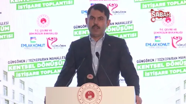Bakan Kurum'dan kentsel dönüşüm mesajı: Sizleri asla mağdur bırakmayacağız | Video