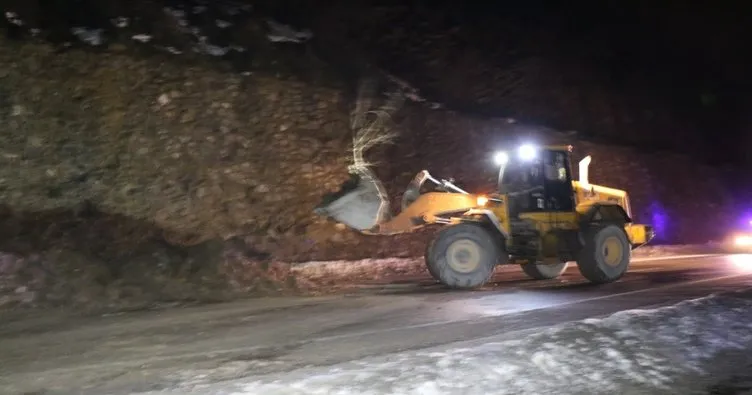 Zonguldak Ankara karayolunda heyelan: Yol trafiğe kapandı!