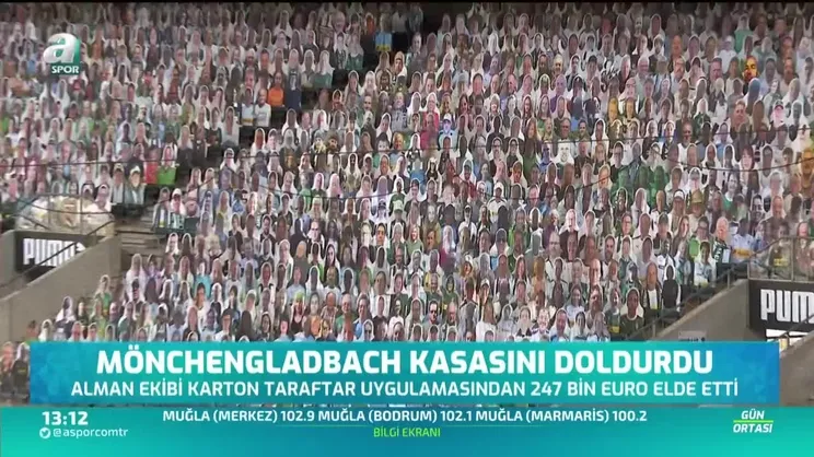 Beşiktaş'tan karton taraftar uygulaması