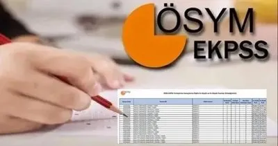 EKPSS TERCİH TARİHLERİ 2024: ÖSYM ile EKPSS tercihleri ne zaman, başladı mı, kılavuz yayımlandı mı?