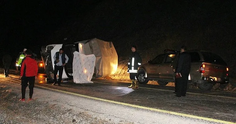 Kastamonu’da kamyonet takla attı: 1 ölü, 2 yaralı