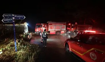 Trabzon’un Sürmene ilçesindeki örtü yangını kontrol altına alındı