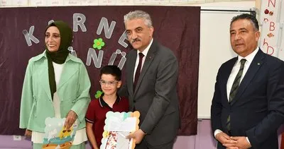 Öğrenciler karne sevincini aileleri ile birlikte yaşadı #kirikkale
