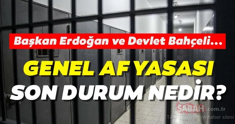 Son Dakika: Af yasası, İkinci Yargı Paketi ve Ceza İndirimi son durum ve ne zaman çıkacak? Başkan Erdoğan ve Bahçeli’den af yasası açıklaması!