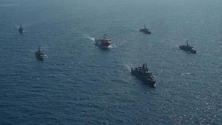 Son dakika haberi: Yunanistan'ın hesapları suya düştü! Türk donanması Doğu Akdeniz'de kuş uçurtmuyor