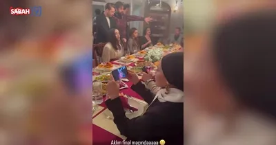 Hülya Avşar’dan ’Aynı Yağmur Altında’ setinden eğlenceli paylaşım! Aklım final maçında | Video