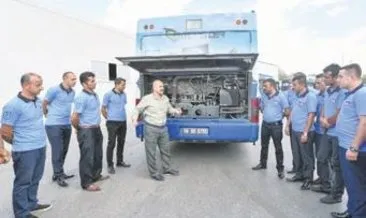 EGO otobüs sürücülerine tam donanımlı eğitim