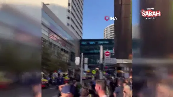 Sydney’de AVM'de bıçaklı saldırgan paniği! Binlerce kişi tahliye edildi | Video