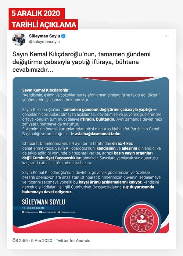 son-dakika-icisleri-bakani-suleyman-soylu-duyurdu-kemal-kilicdaroglu-hakkinda-suc-duyurusunda-bulunuyoruz-1640811867205.jpg Son dakika: İçişleri Bakanı Süleyman Soylu duyurdu: Kemal Kılıçdaroğlu hakkında suç duyurusunda bulunuyoruz