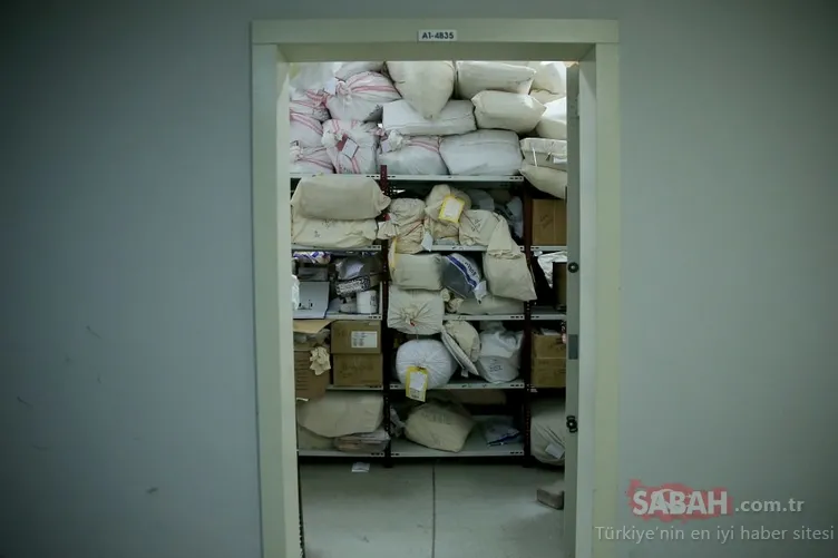 İstanbul'un adli emanet deposu, ilk kez görüntülendi