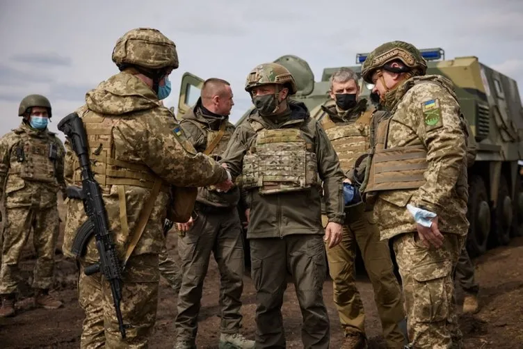 Donbas krizinde sular durulmuyor! Ukrayna Devlet Başkanı Zelenskiy’den kritik ziyaret