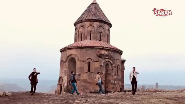 Kafkas dansçıları Ani Ören Yeri’nde | Video