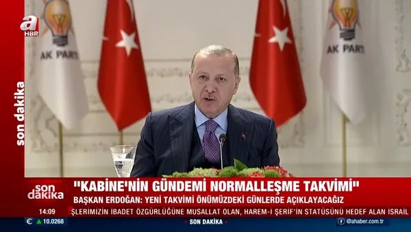SON DAKİKA: Cumhurbaşkanı Erdoğan'dan 'Normalleşme takvimi' açıklaması!
