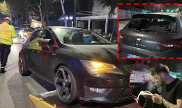 Trafik denetiminde dehşet saçtı! Cezayı duyunca... Arabasının camını parçaladı!