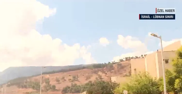 SON DAKİKA | İşgalci İsrail güçleri Lübnan’ı vuruyor! A Haber sınır hattında saldırı anlarını görüntüledi