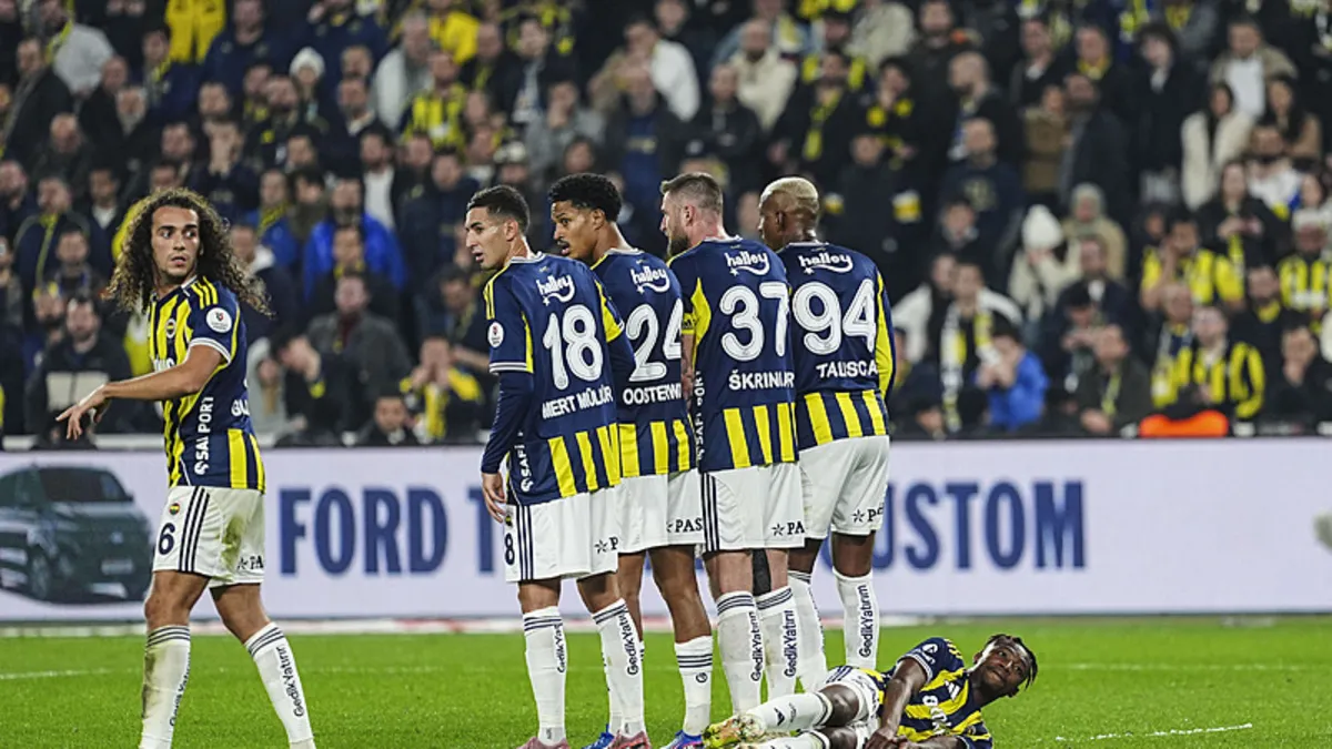 Fenerbahçe, ligde 3. kez puan kaybetti!