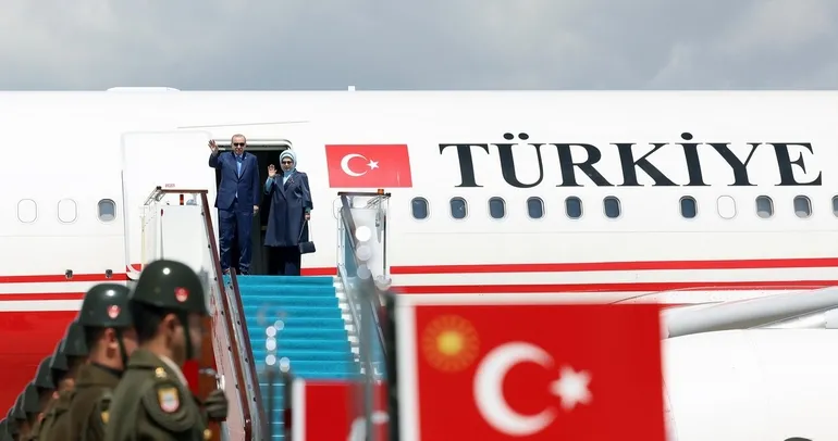 Başkan Erdoğan Kazakistan’a hareket etti