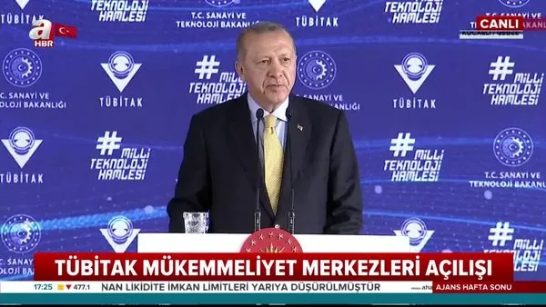 Başkan Erdoğan'dan yeni TÜBİTAK Merkezi açılış töreninde önemli açıklamalar | Video