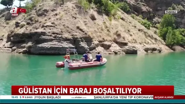 201 gündür kayıp olan Gülistan Doku'yu bulmak için su seviyesi düşürüldü | Video