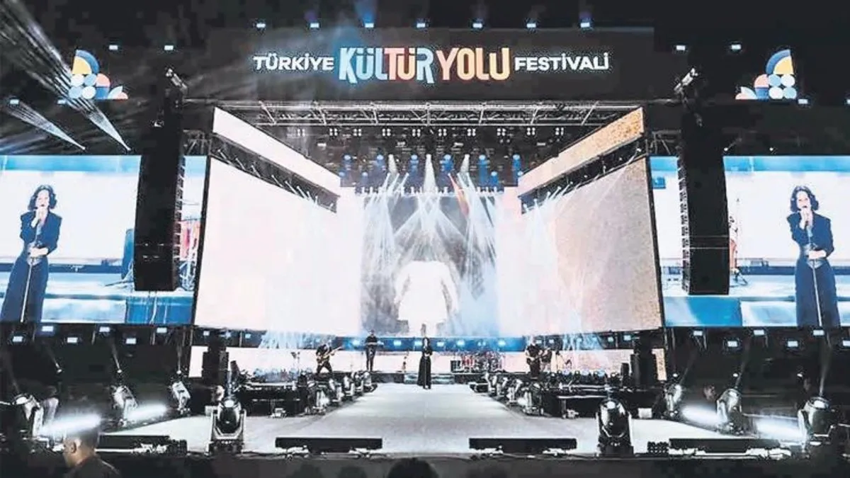 Şehirde festival var