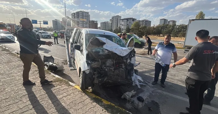 Sivas’ta zincirleme kaza! 1 ölü 4 yaralı