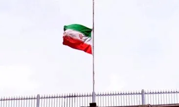İran Cumhurbaşkanı ve heyeti için İstanbul Başkonsolosluğu’nda bayraklar yarıya indi