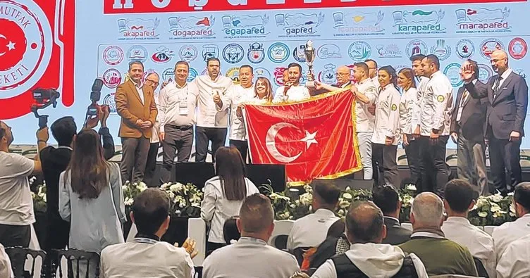 Dünya Aşçılar Şampiyonası’nda Türkiye birinci oldu
