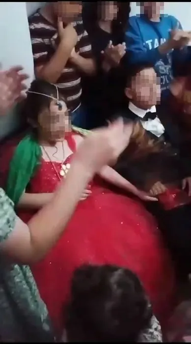 Mardin’de skandal: 8 ve 9 yaşındaki kuzenlere nişan töreni yaptılar!
