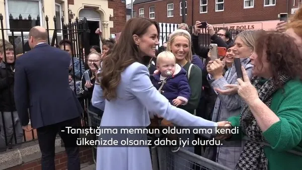 Kate Middleton'a İrlanda tepkisi: 