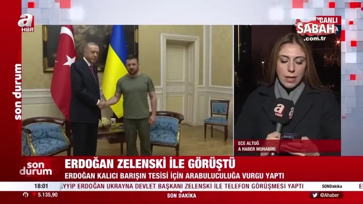 Son dakika: Başkan Erdoğan'dan peş peşe kritik temaslar! Putin ve Zelenskiy ile görüştü | Video