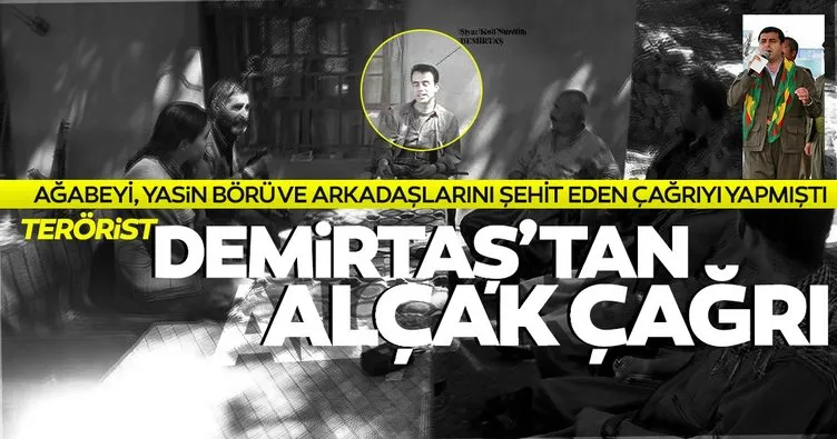 Son dakika haberi... Terörist Demirtaş'tan alçak sokak çağrısı!