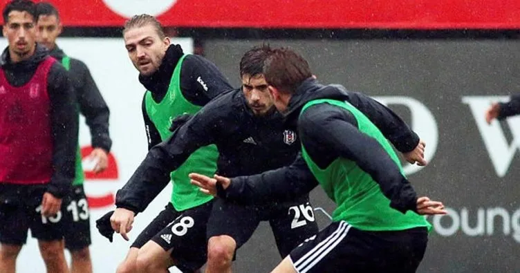 Beşiktaş’ta Ankaragücü maçı hazırlıkları devam ediyor