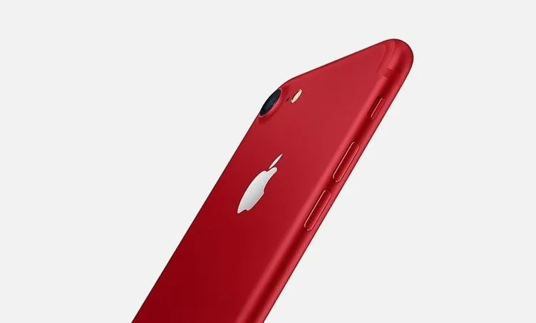 Kırmızı iPhone 8 tanıtıldı!