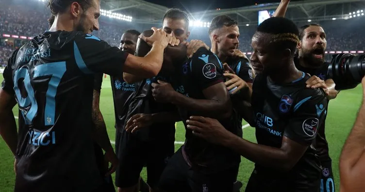 Trabzonspor, Galatasaray'Ä± 4 golle geÃ§ti