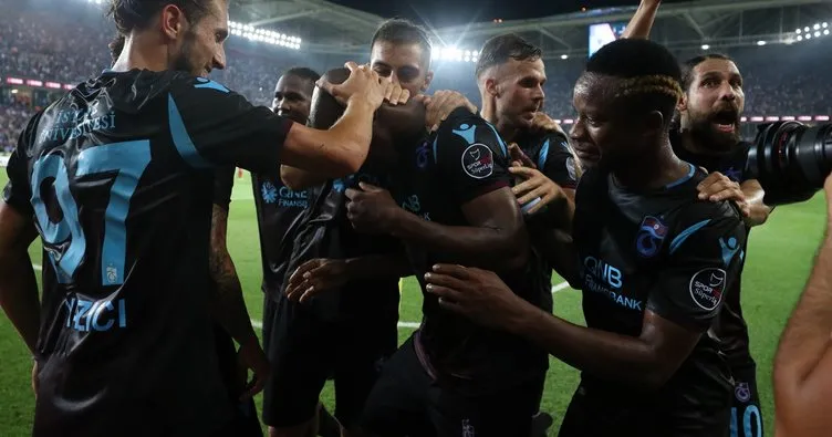 Trabzonspor, Galatasaray’ı 4 golle geçti