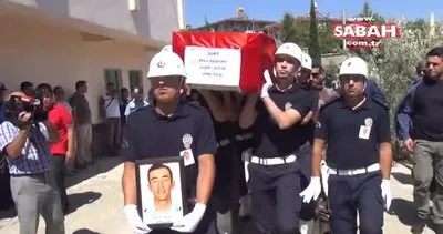 Şehit Polis Ahmet Altun, Kahramanmaraş’ta son yolculuğuna uğurlandı